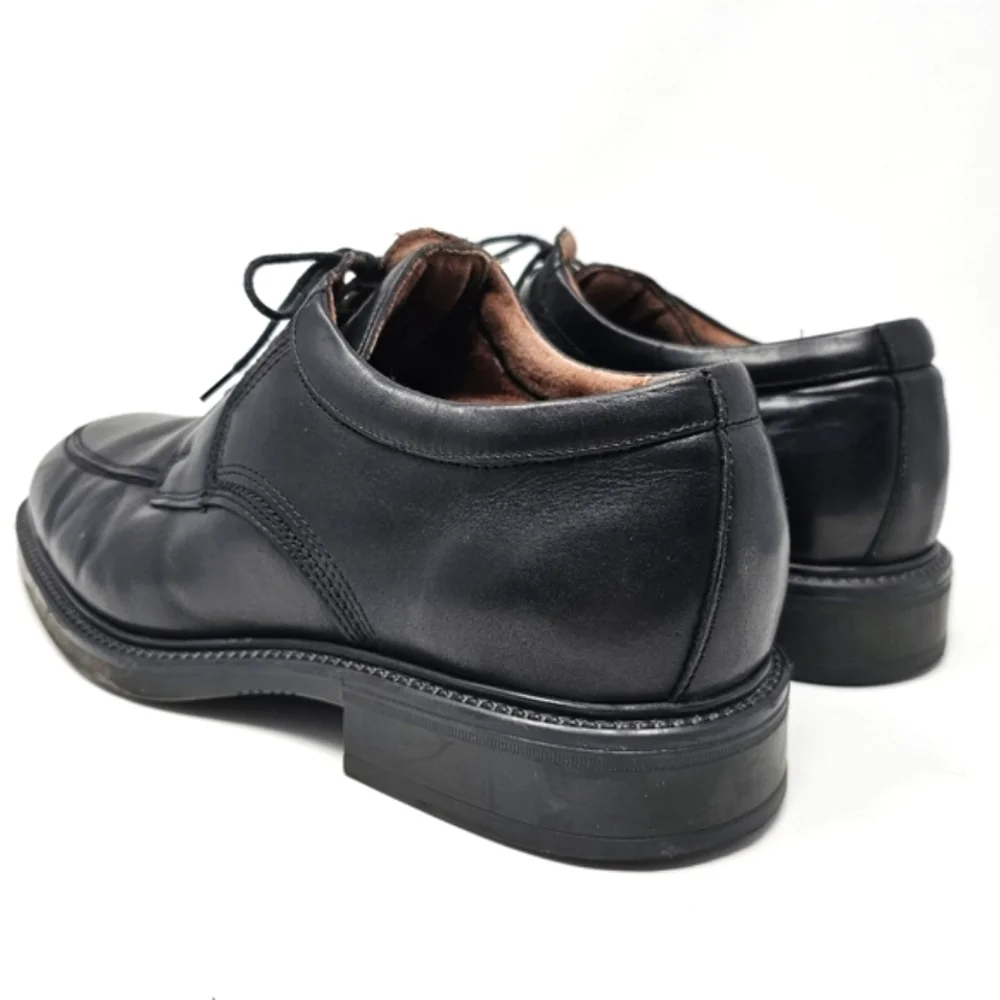 Bill Blass Black Leather Oxford Mens Size 11 Shoes‎ Lace Up